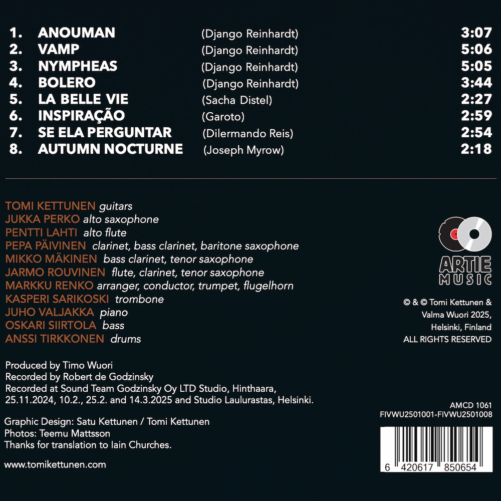 Introducing Tomi Kettunen album back